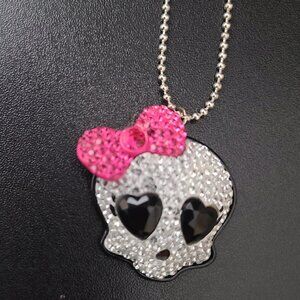 Vintage Justice Cutie Skull Necklace